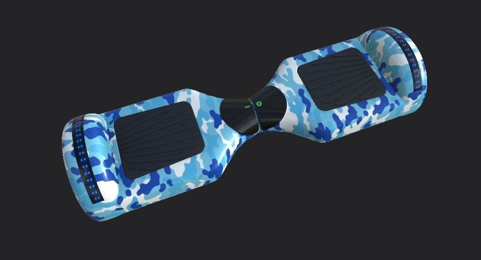 Smart Balance Wheel 3D model_9