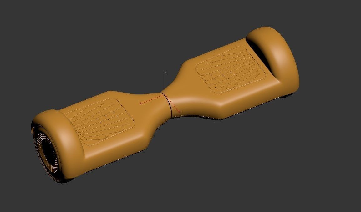 Smart Balance Wheel 3D model_1