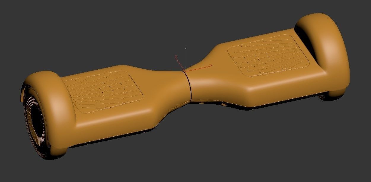 Smart Balance Wheel 3D model_3