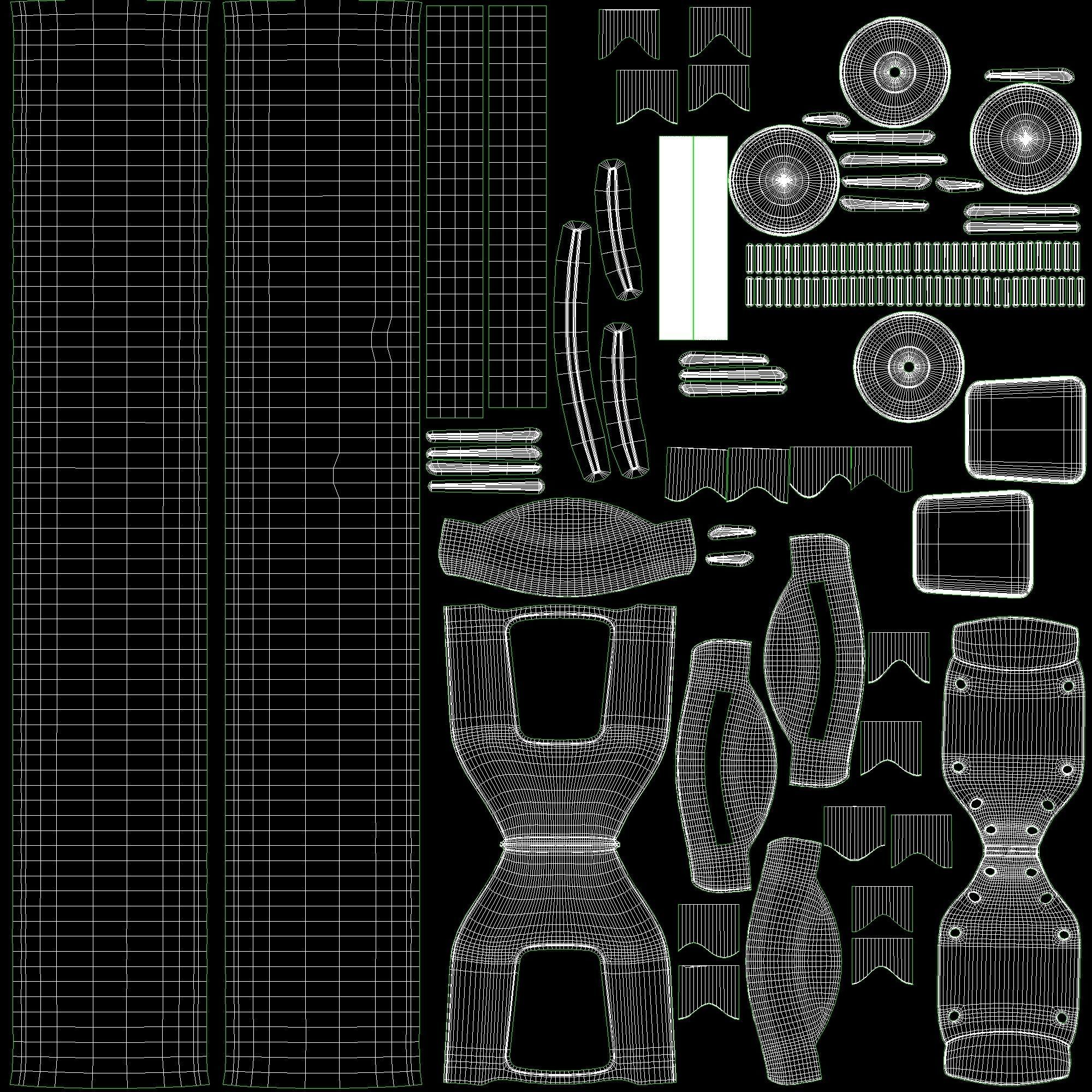 Smart Balance Wheel 3D model_12