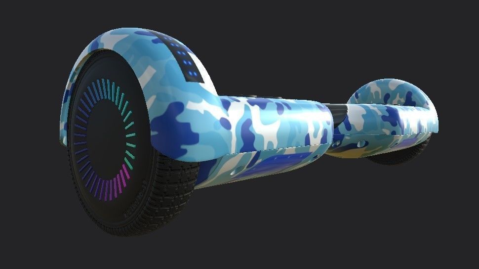 Smart Balance Wheel 3D model_8