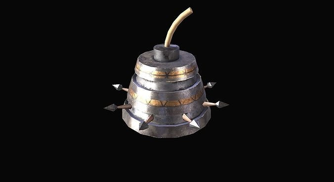 Bolts bombs  3D model