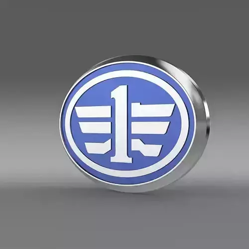 FAW Logo 3D model