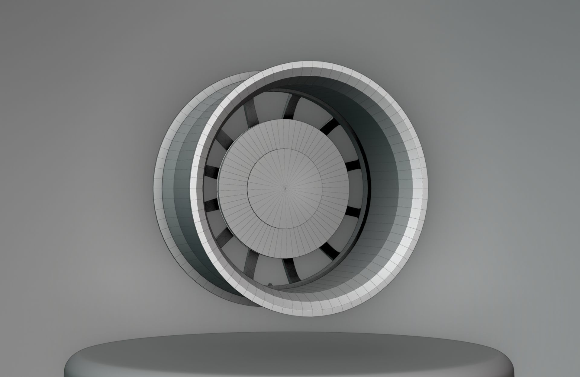 Team Dynamics Pro Race 1-2 - Wheels - Game Ready - Textured Low-poly 3D model_14