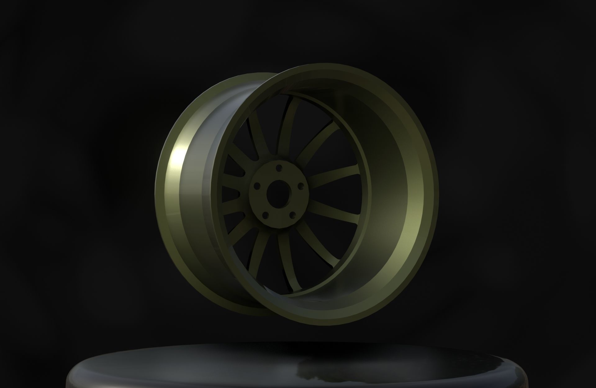 Team Dynamics Pro Race 1-2 - Wheels - Game Ready - Textured Low-poly 3D model_19