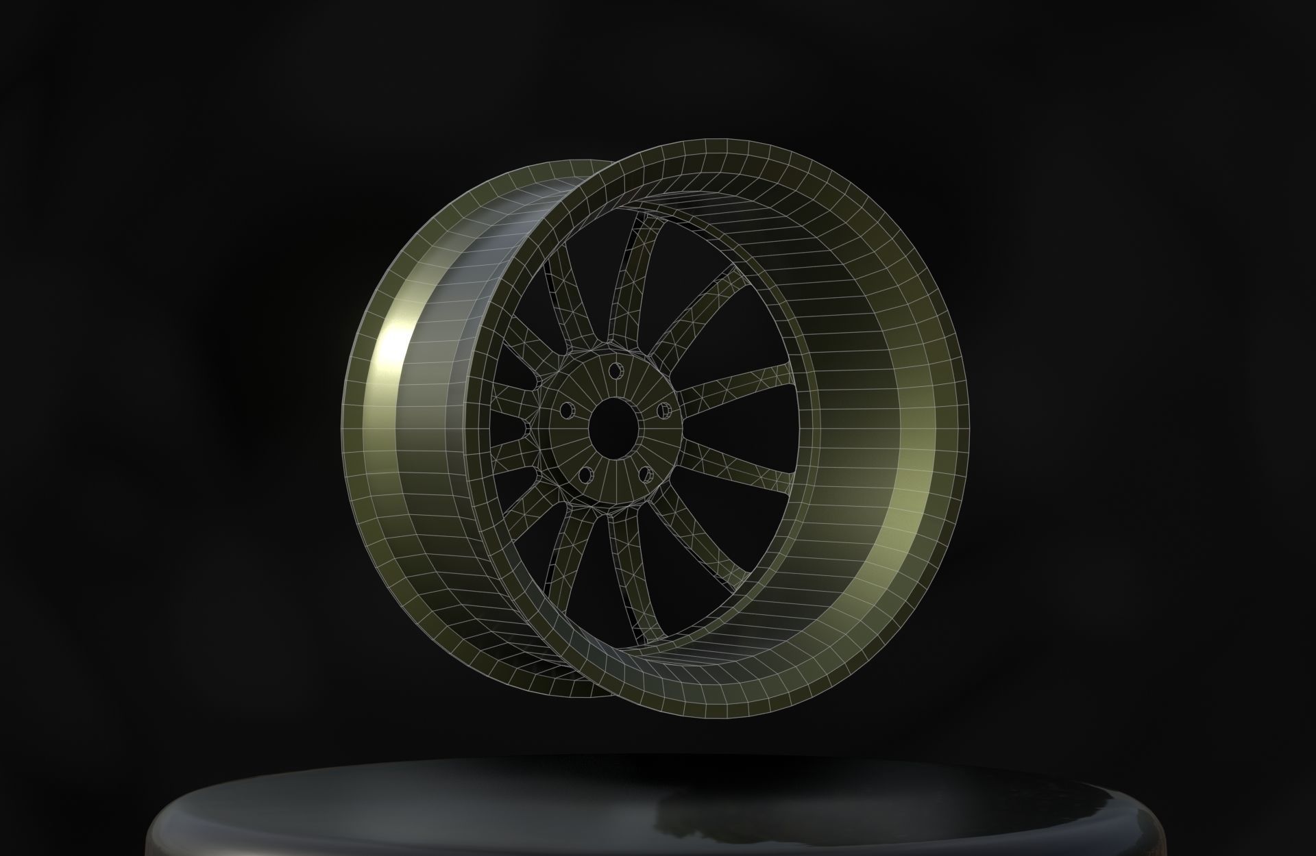 Team Dynamics Pro Race 1-2 - Wheels - Game Ready - Textured Low-poly 3D model_20