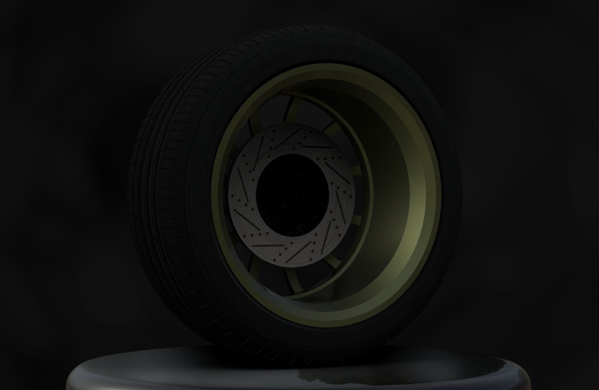 Team Dynamics Pro Race 1-2 - Wheels - Game Ready - Textured Low-poly 3D model_7