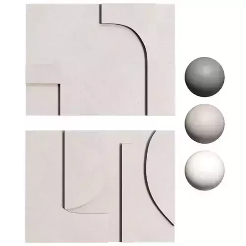 Japandi Abstract Wood Wall Decor