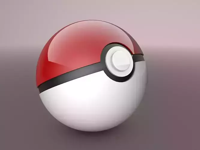 POKEMON TCG POKEBALL TIN Low-poly 3D model