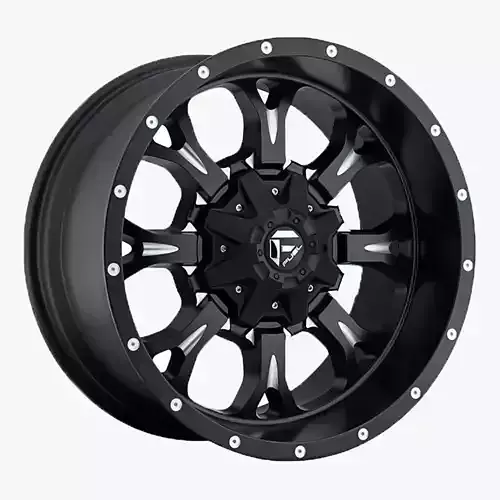 Fuel Krank Wheel Matte Black F150 Raptor