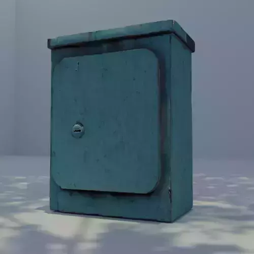 Game-Ready Rusty Electric Booth