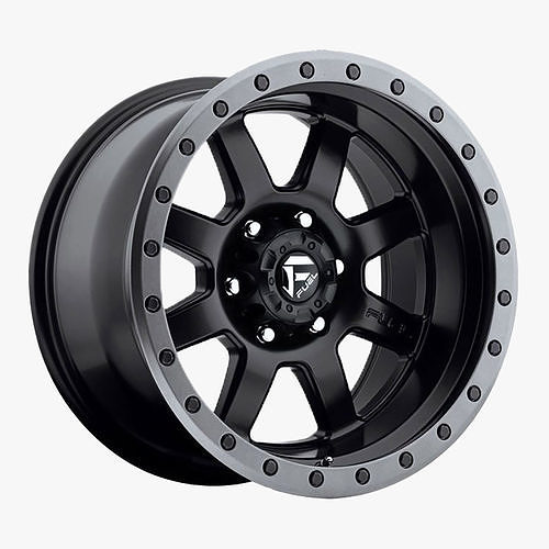 Fuel Assault Wheel Matte Black And Milled F150 Raptor 3D model 2