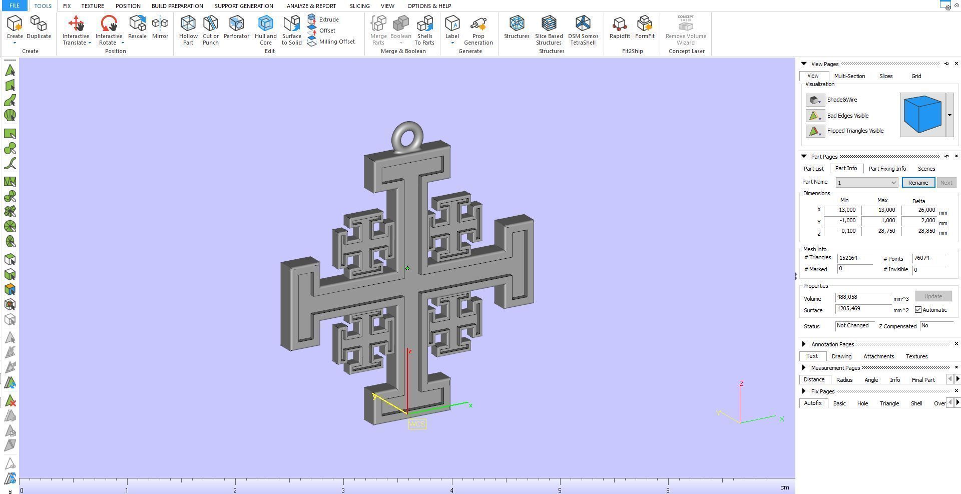 Jerusalem Cross 3D print model_13