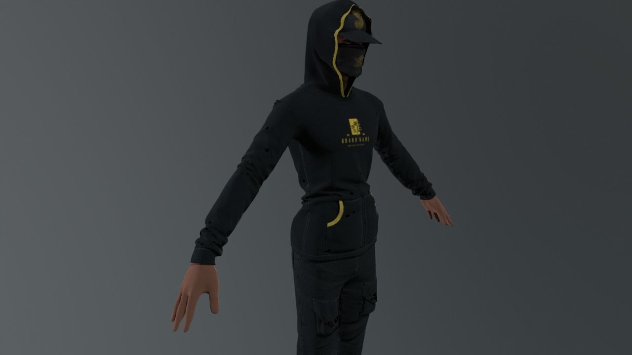 RYAN-3D CHARACTER 3D model_20