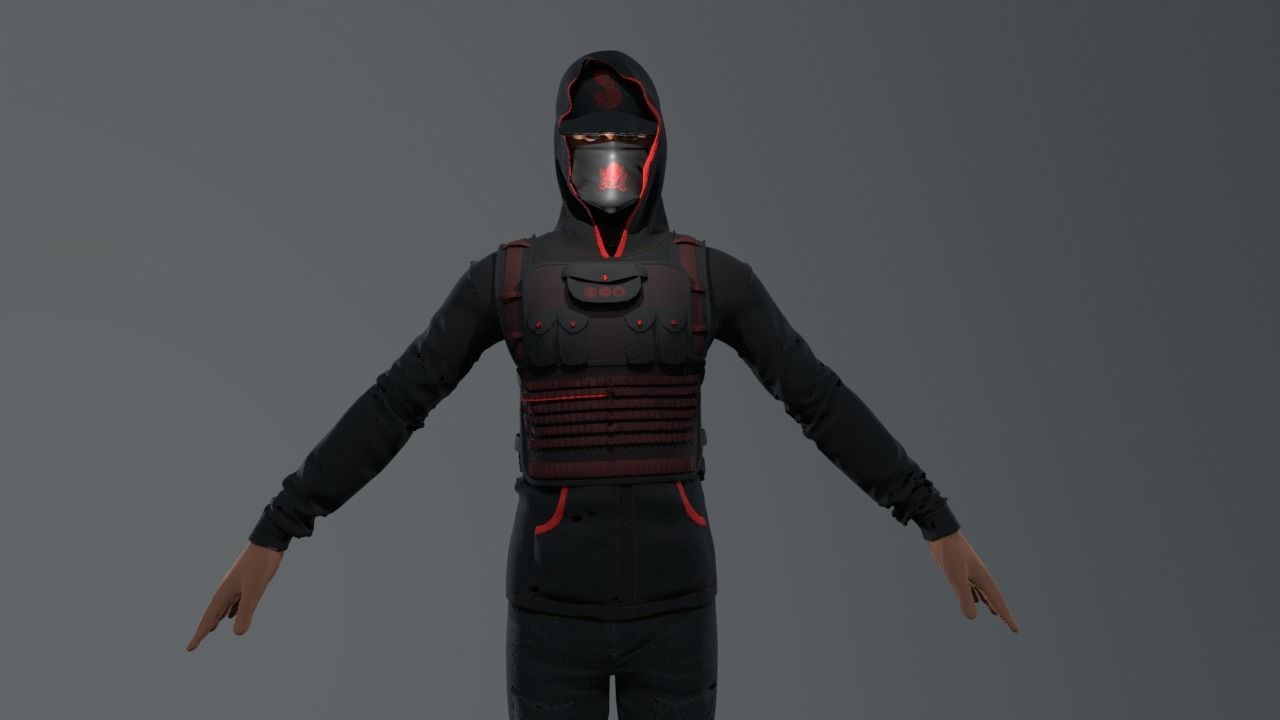RYAN-3D CHARACTER 3D model_6