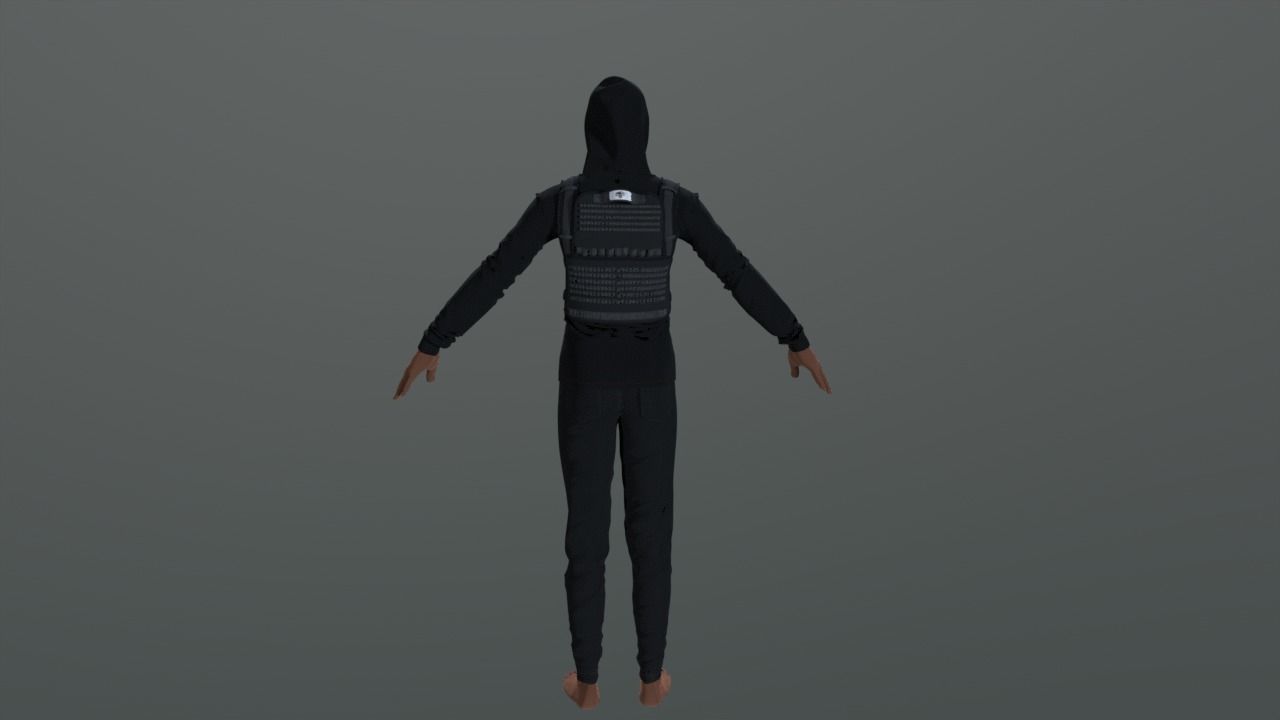 RYAN-3D CHARACTER 3D model_8