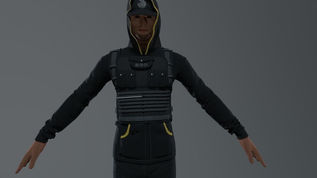 RYAN-3D CHARACTER 3D model_13