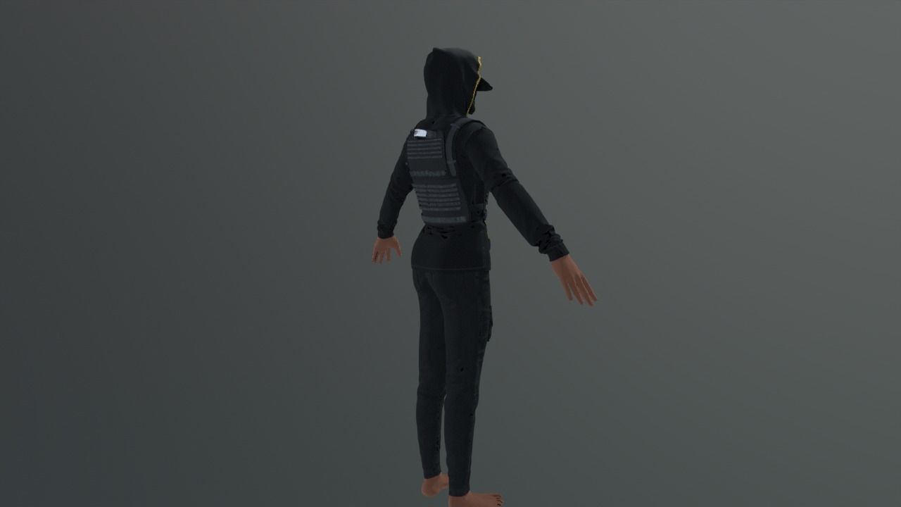 RYAN-3D CHARACTER 3D model_19