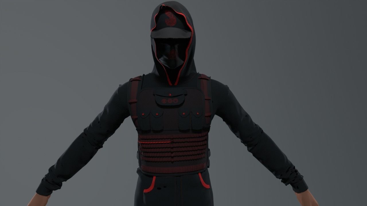 RYAN-3D CHARACTER 3D model_9