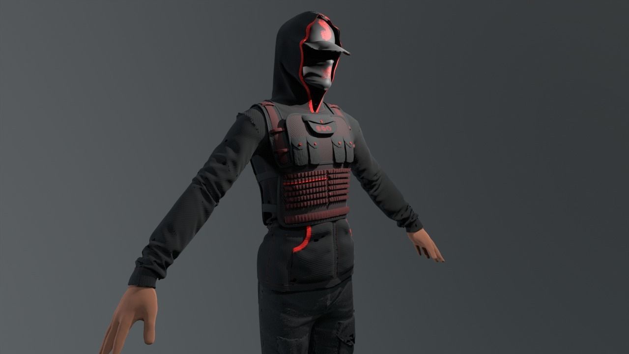 RYAN-3D CHARACTER 3D model_4