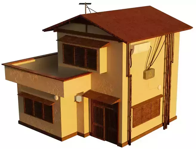 Japanese Style Suburban House