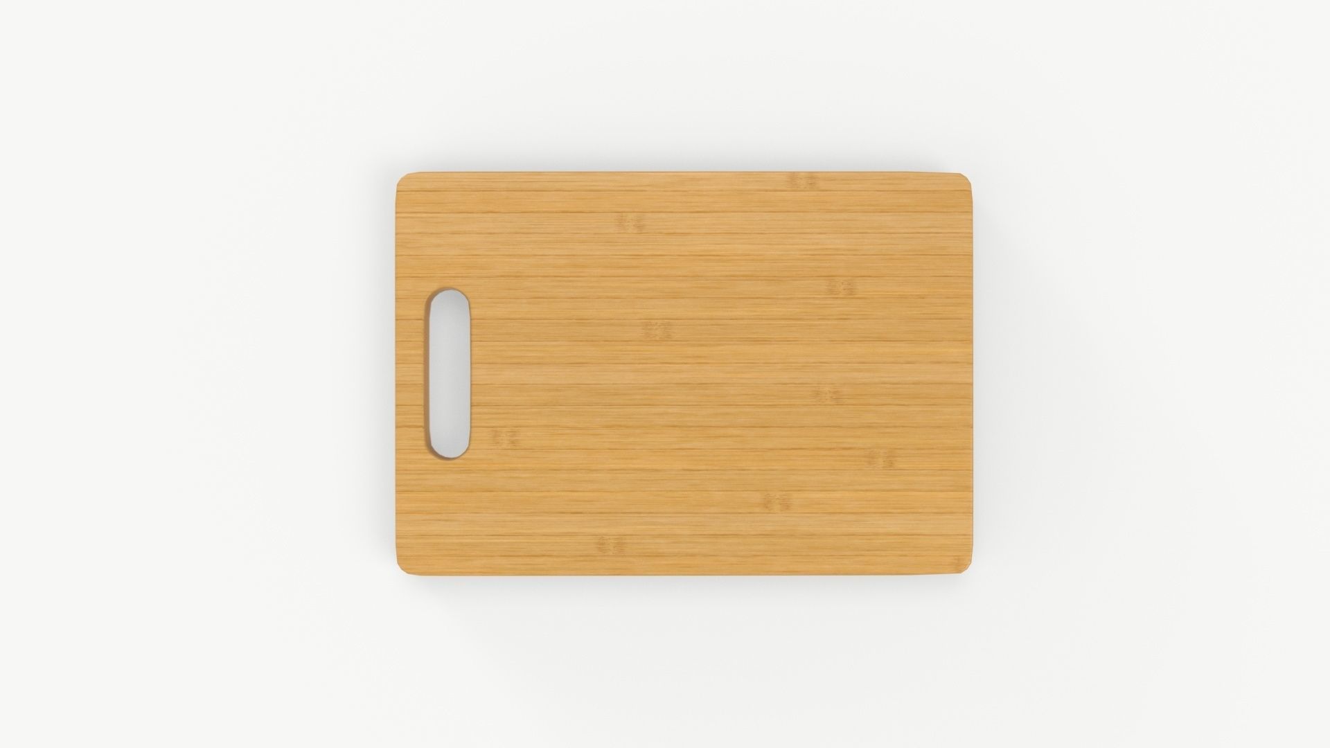 Chopping Board Low-poly 3D model_5