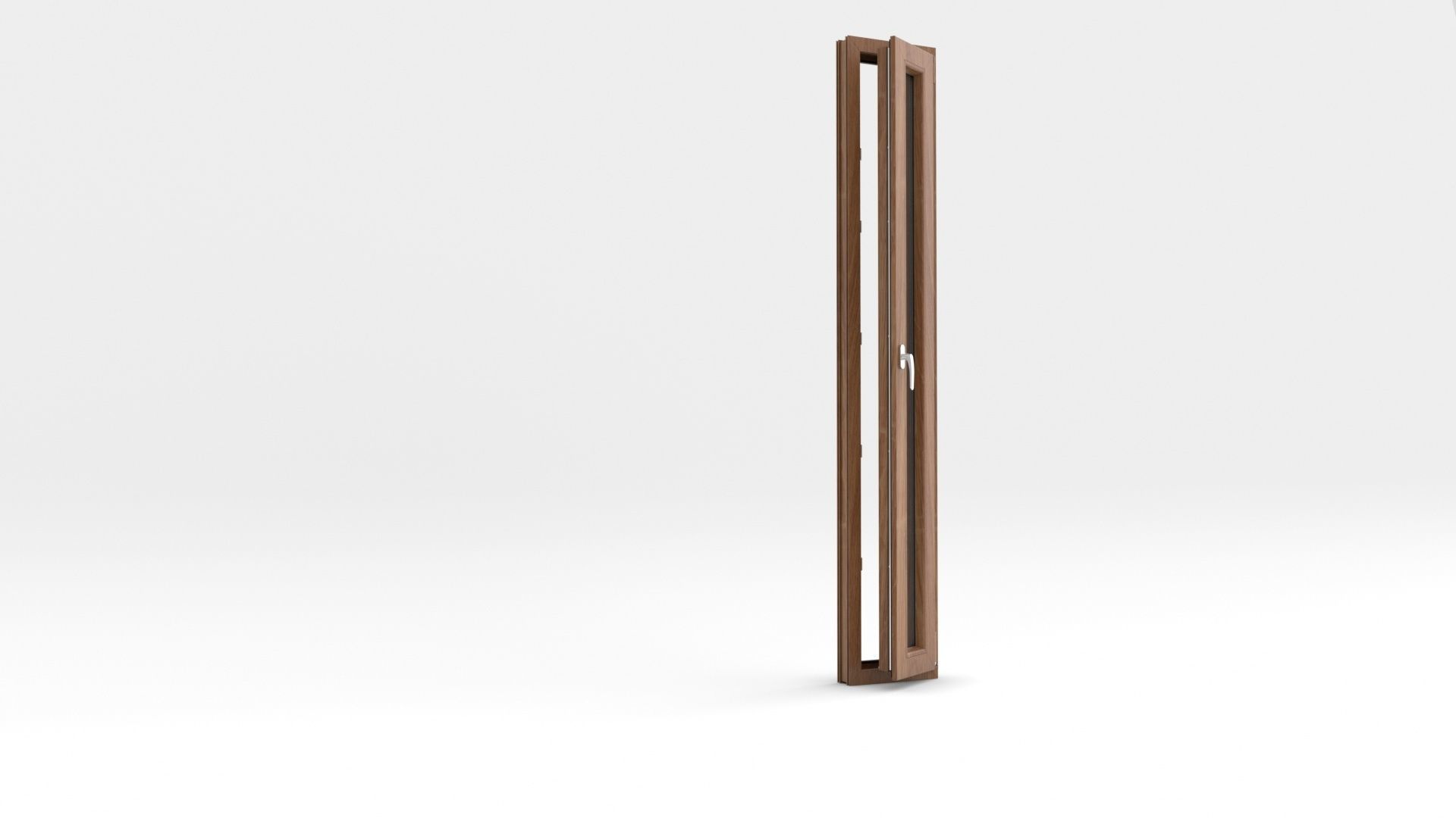 Adjustable and Rigged PVC Window 3D model_29