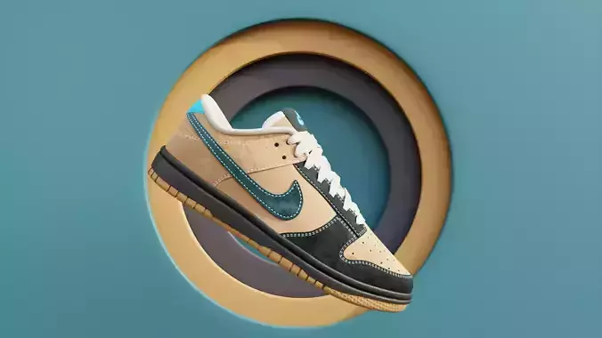 Nike Dunk Low  3D model