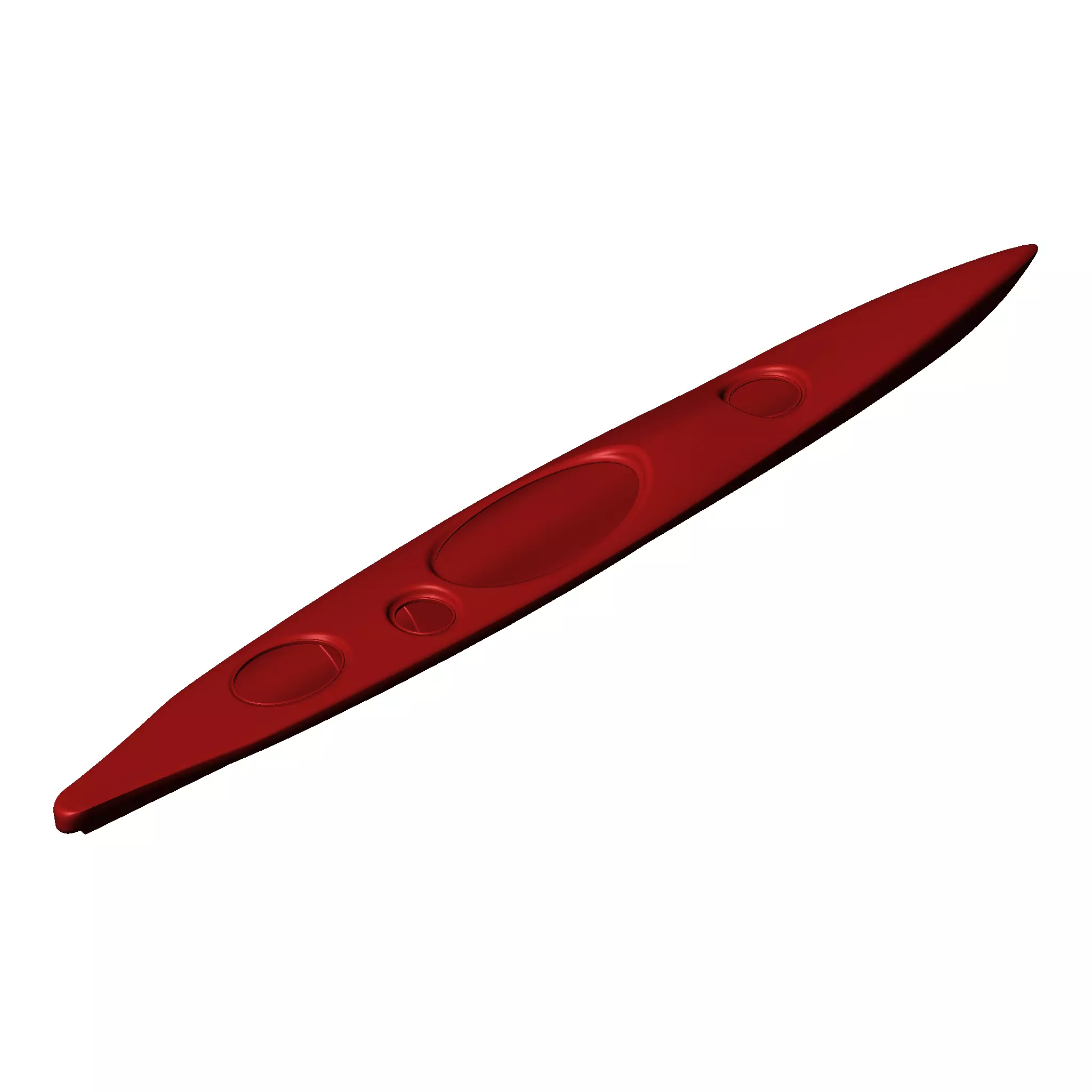 Kayak Model for 3d printing 3D print model