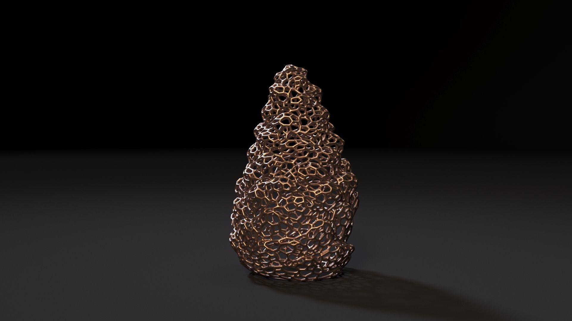 Pine cone 3D print model_1