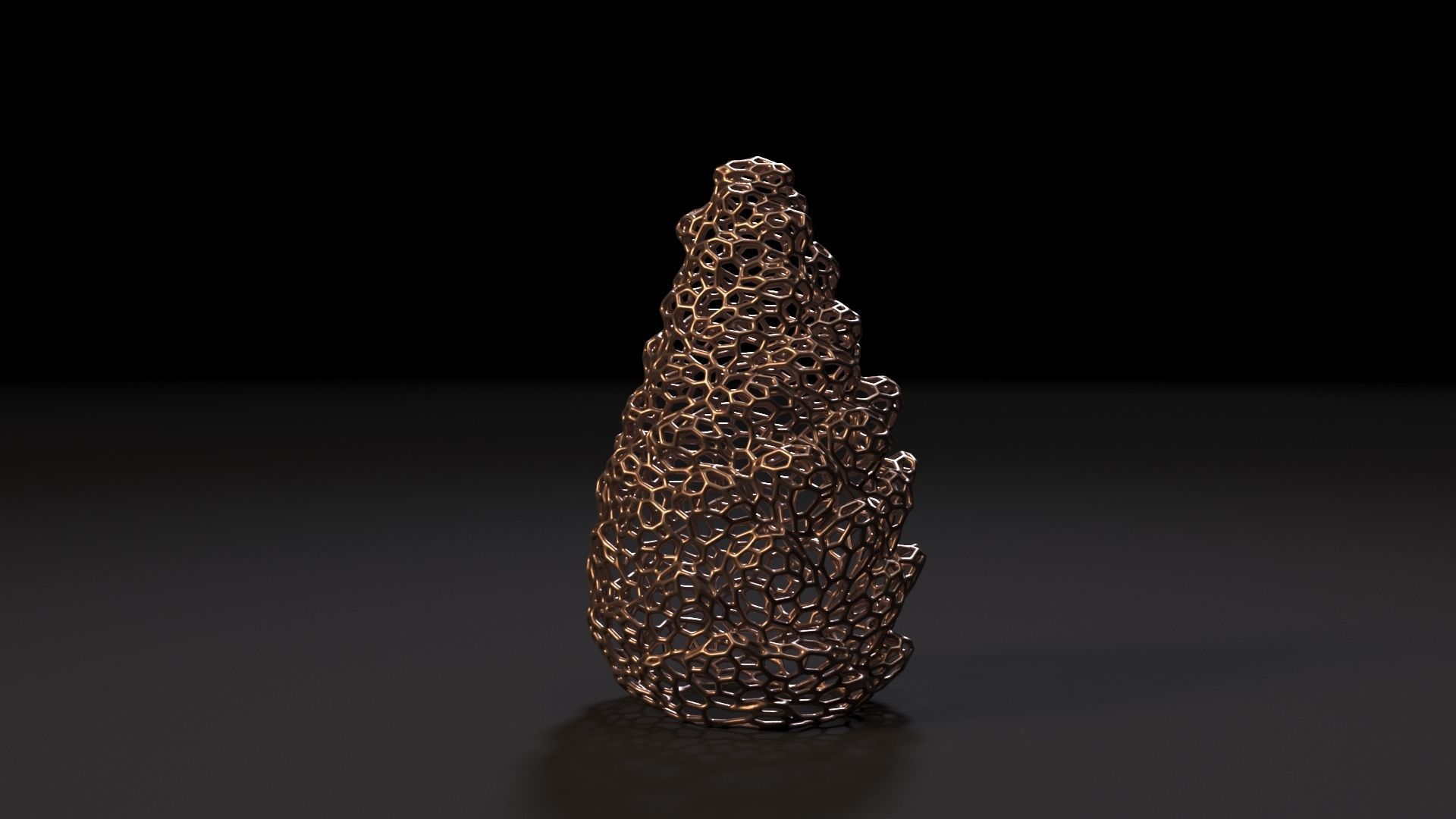 Pine cone 3D print model_2