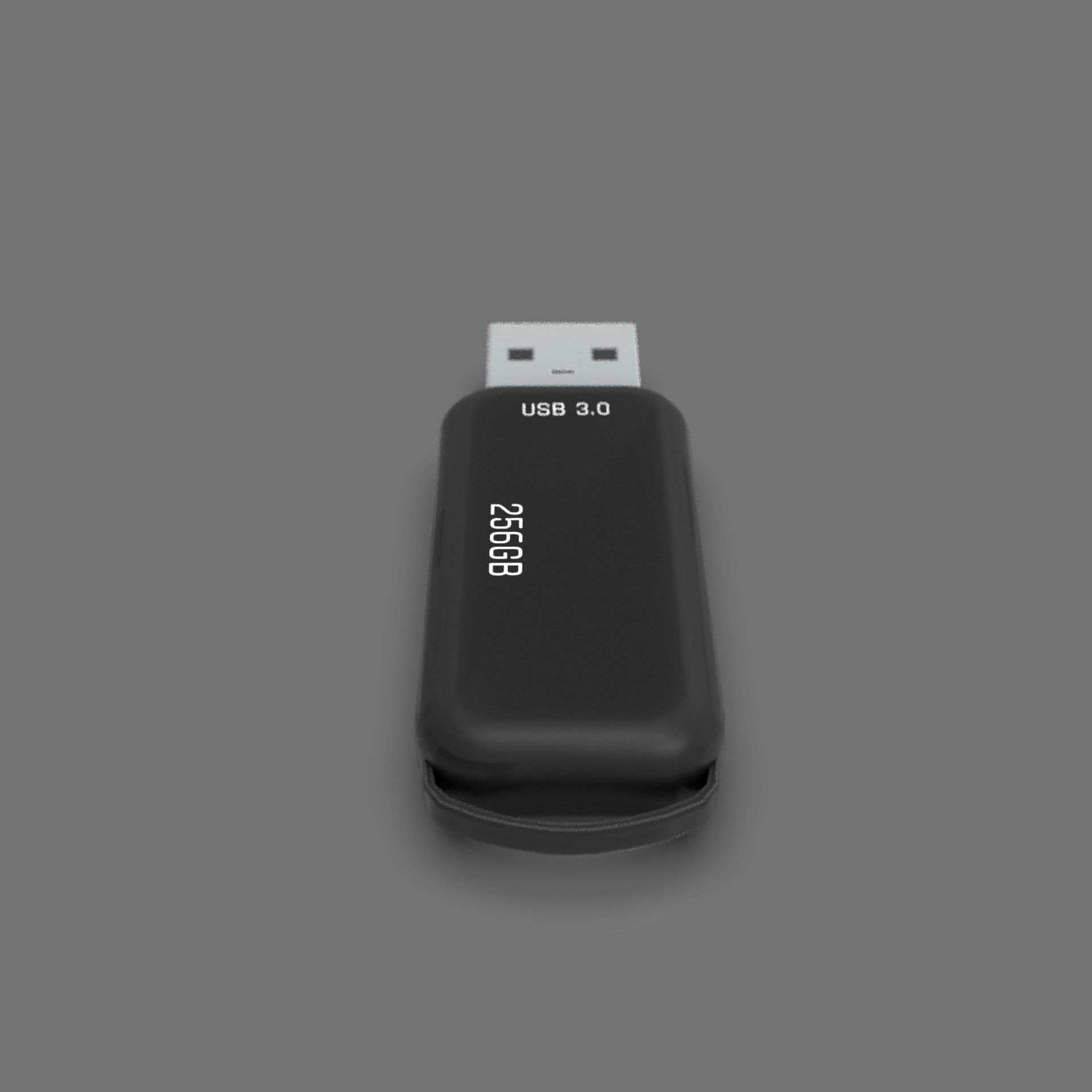 Pen Drive Low-poly 3D model_12