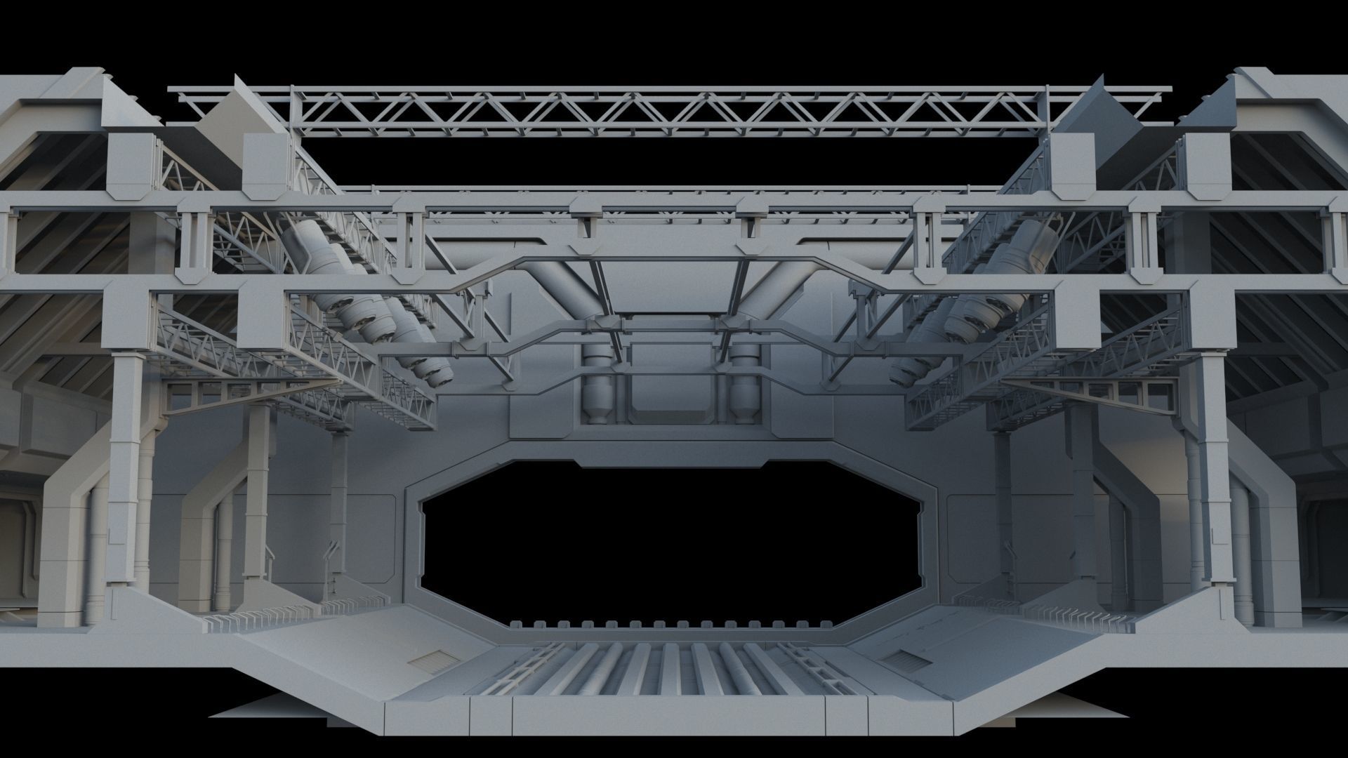 Sci-Fi Environment builder 3D model_18