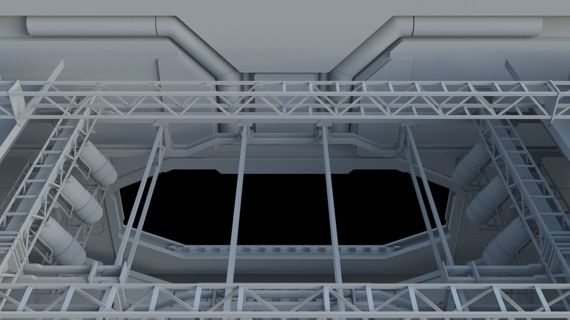 Sci-Fi Environment builder 3D model_14