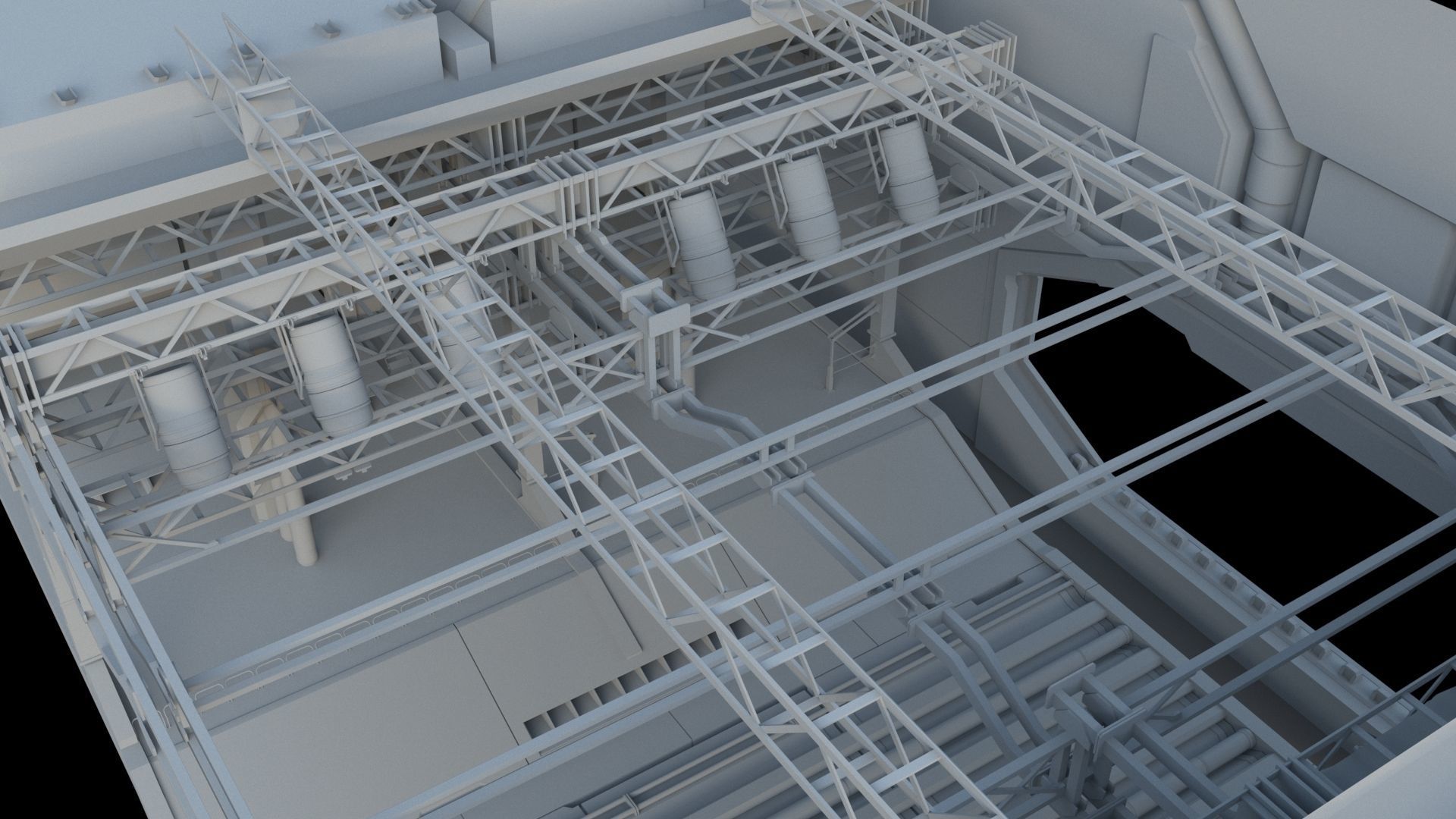 Sci-Fi Environment builder 3D model_11