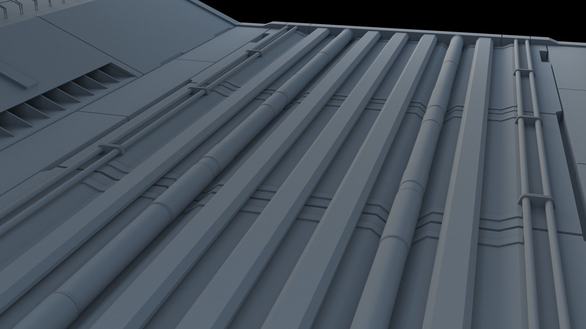 Sci-Fi Environment builder 3D model_9