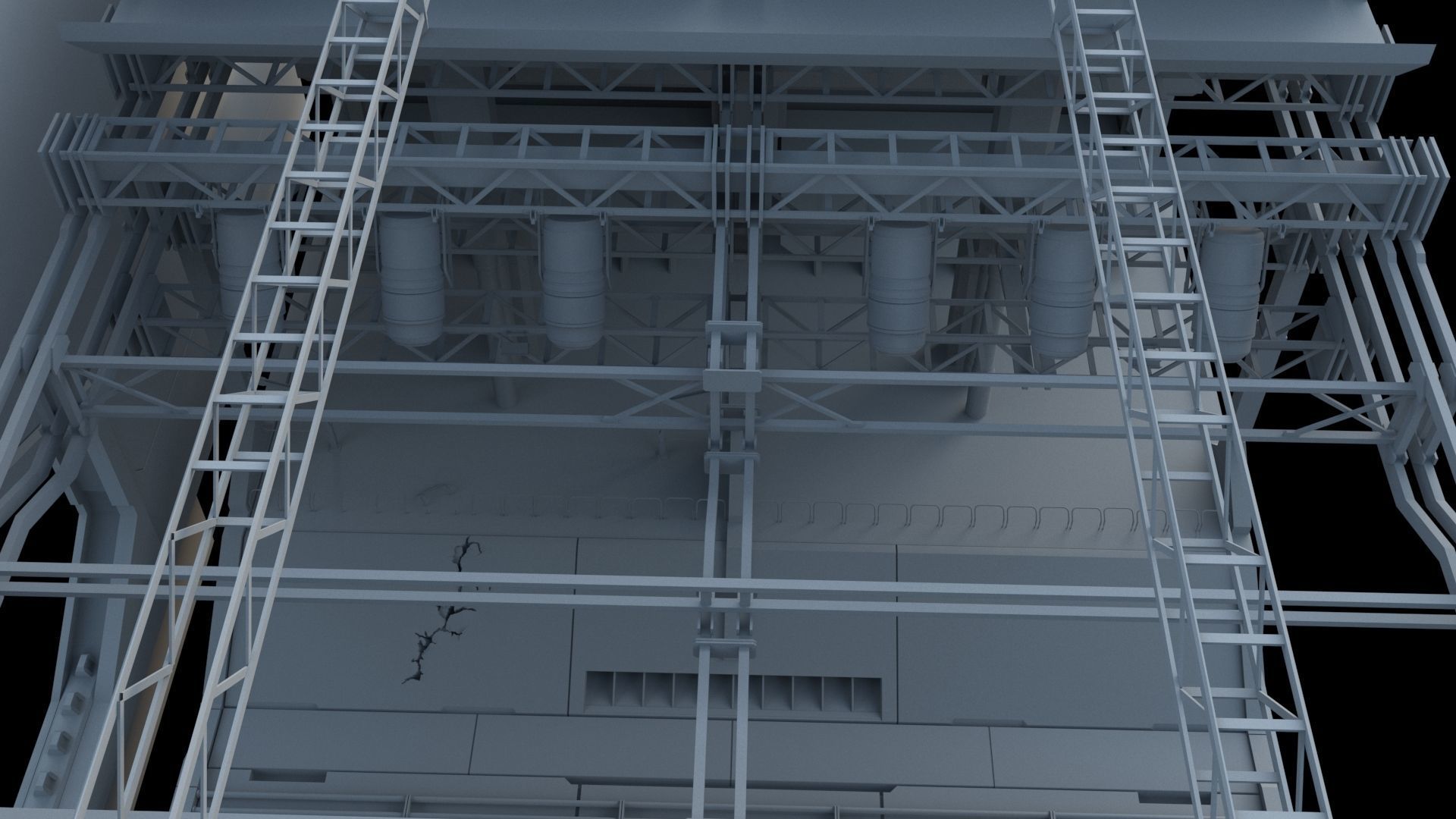 Sci-Fi Environment builder 3D model_10