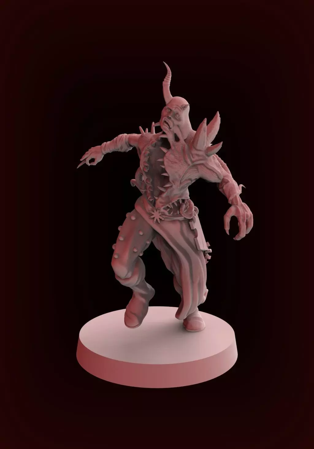 Accursed Mutant Of Space pack x2 miniatures 3D print model_0