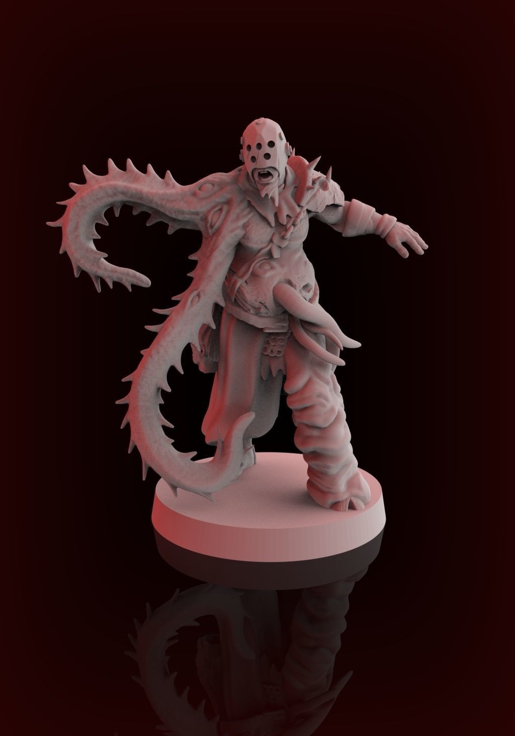 Accursed Mutant Of Space pack x2 miniatures 3D print model_3