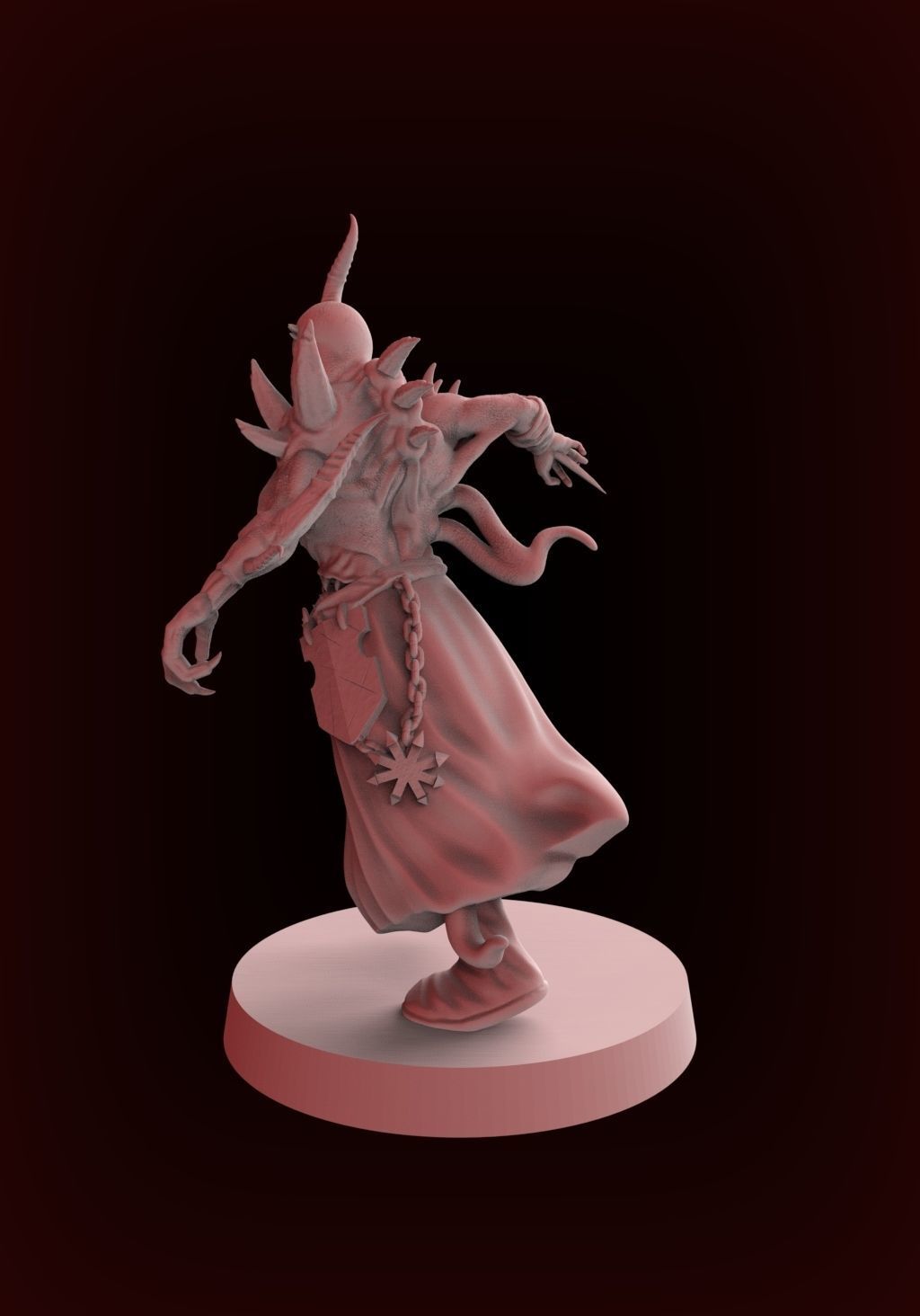 Accursed Mutant Of Space pack x2 miniatures 3D print model_1
