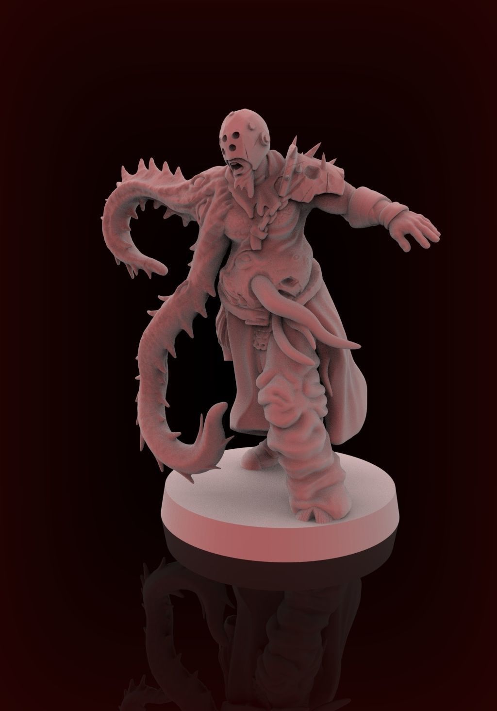 Accursed Mutant Of Space pack x2 miniatures 3D print model_5