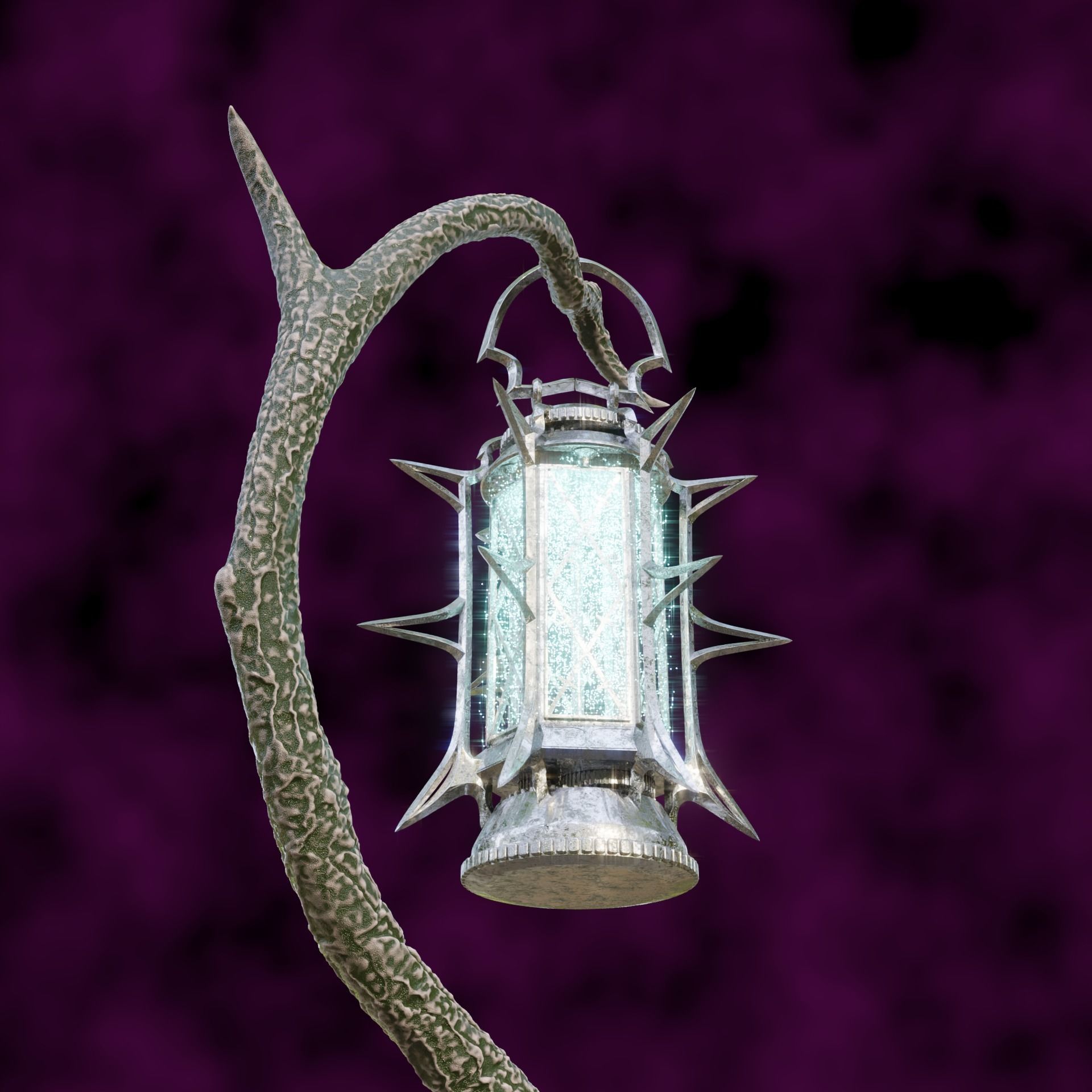 Fantasy MoonLantern Baldurs Gate 3 3D print model_5