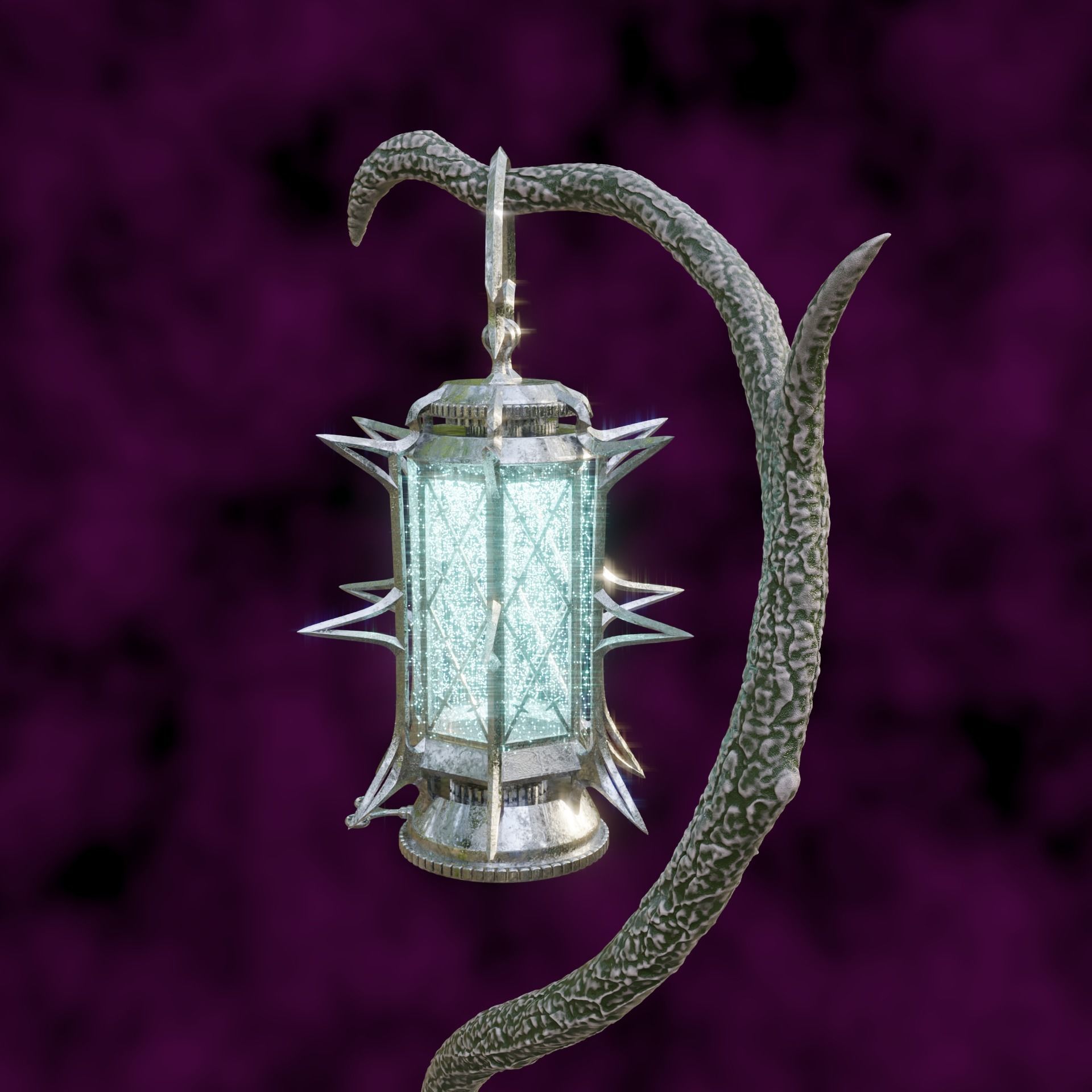 Fantasy MoonLantern Baldurs Gate 3 3D print model_4