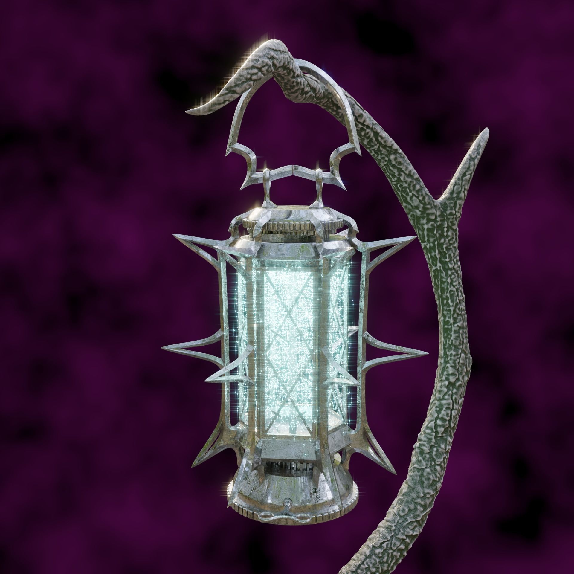 Fantasy MoonLantern Baldurs Gate 3 3D print model_3