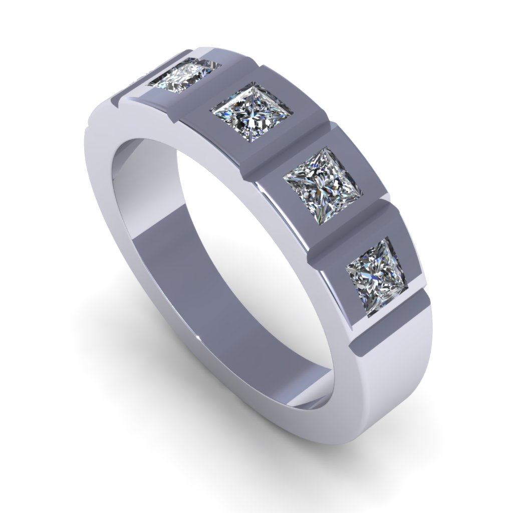 Wedding Band 3D print model_1