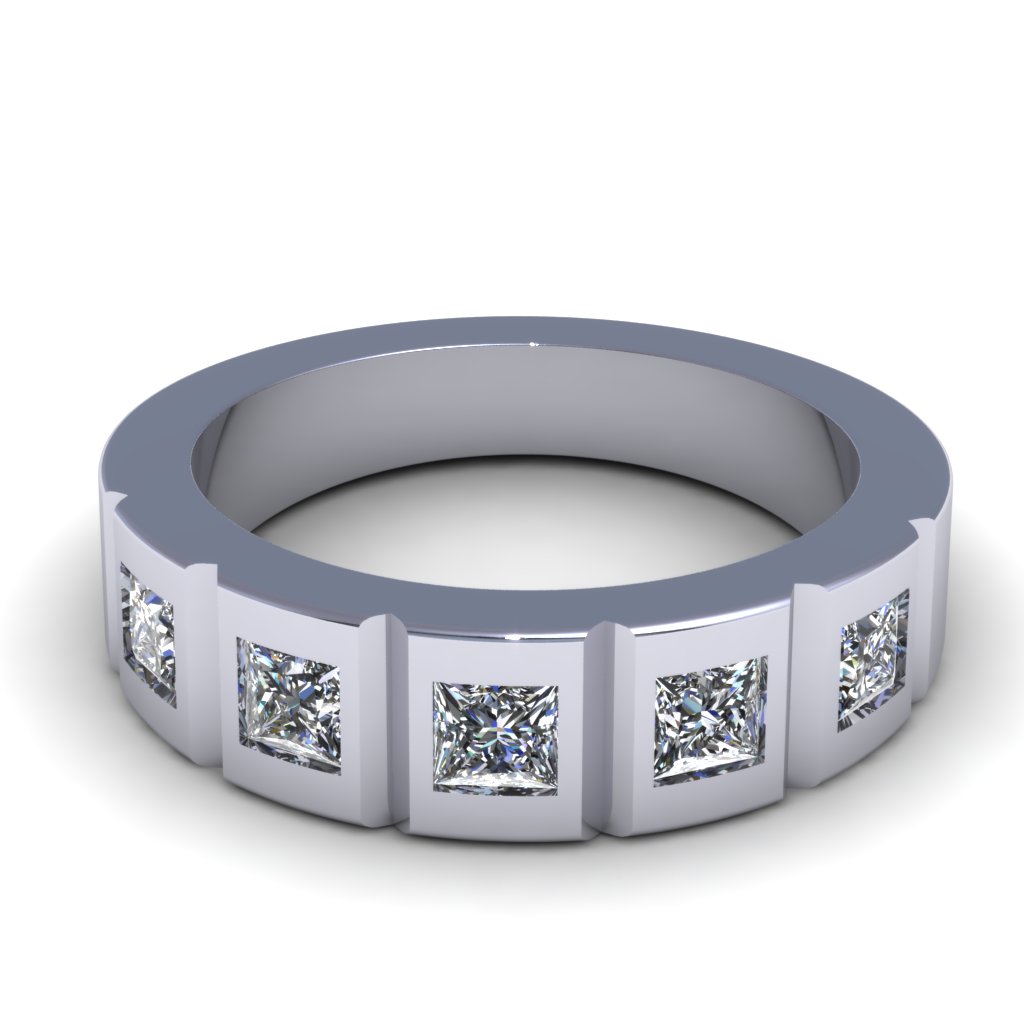 Wedding Band 3D print model_5