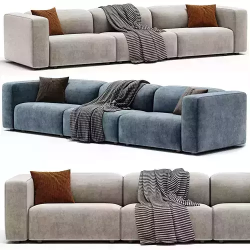 Leo Motion Reclining Sofa 3D model