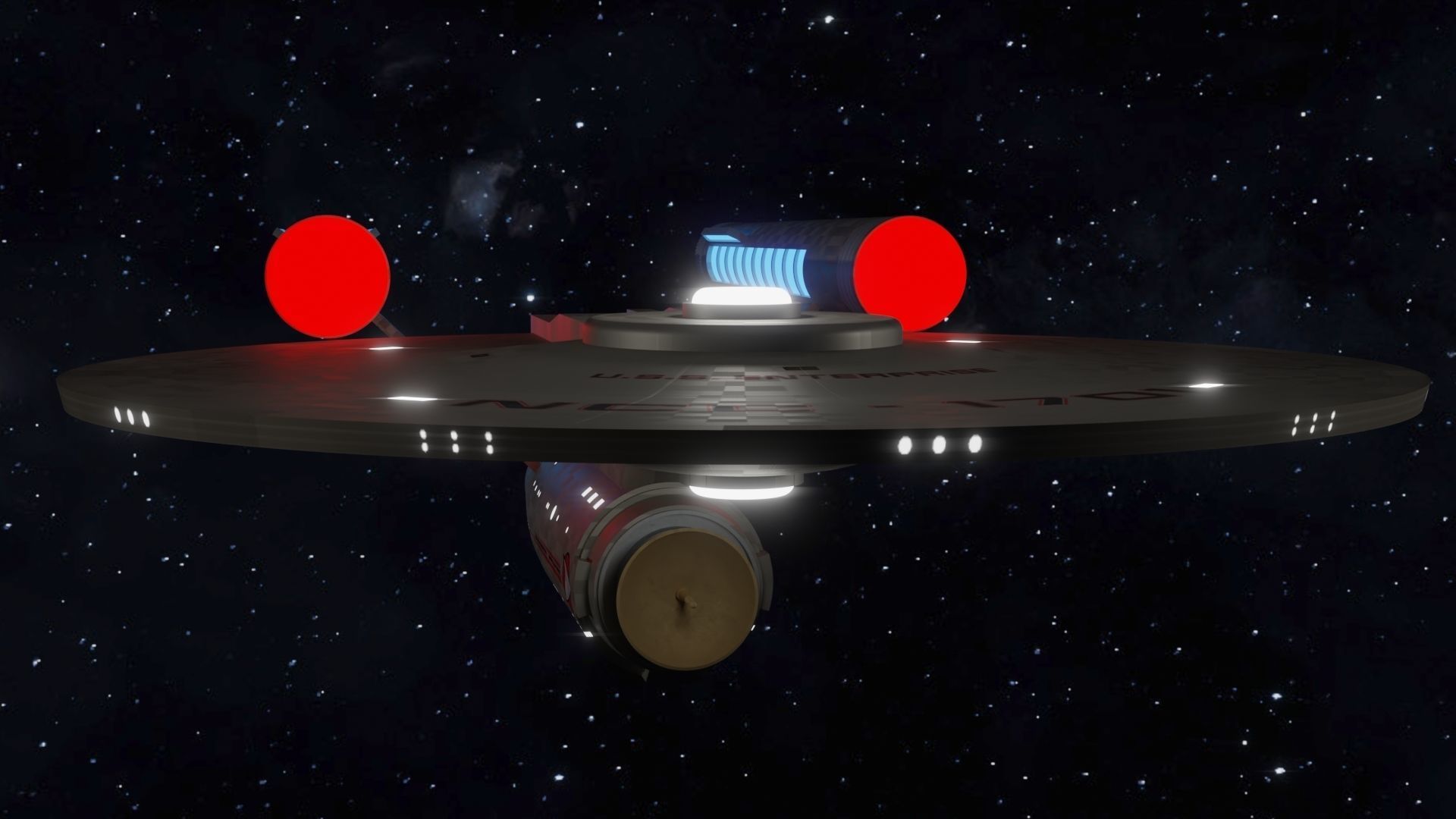 USS Enterprise 3D model_3