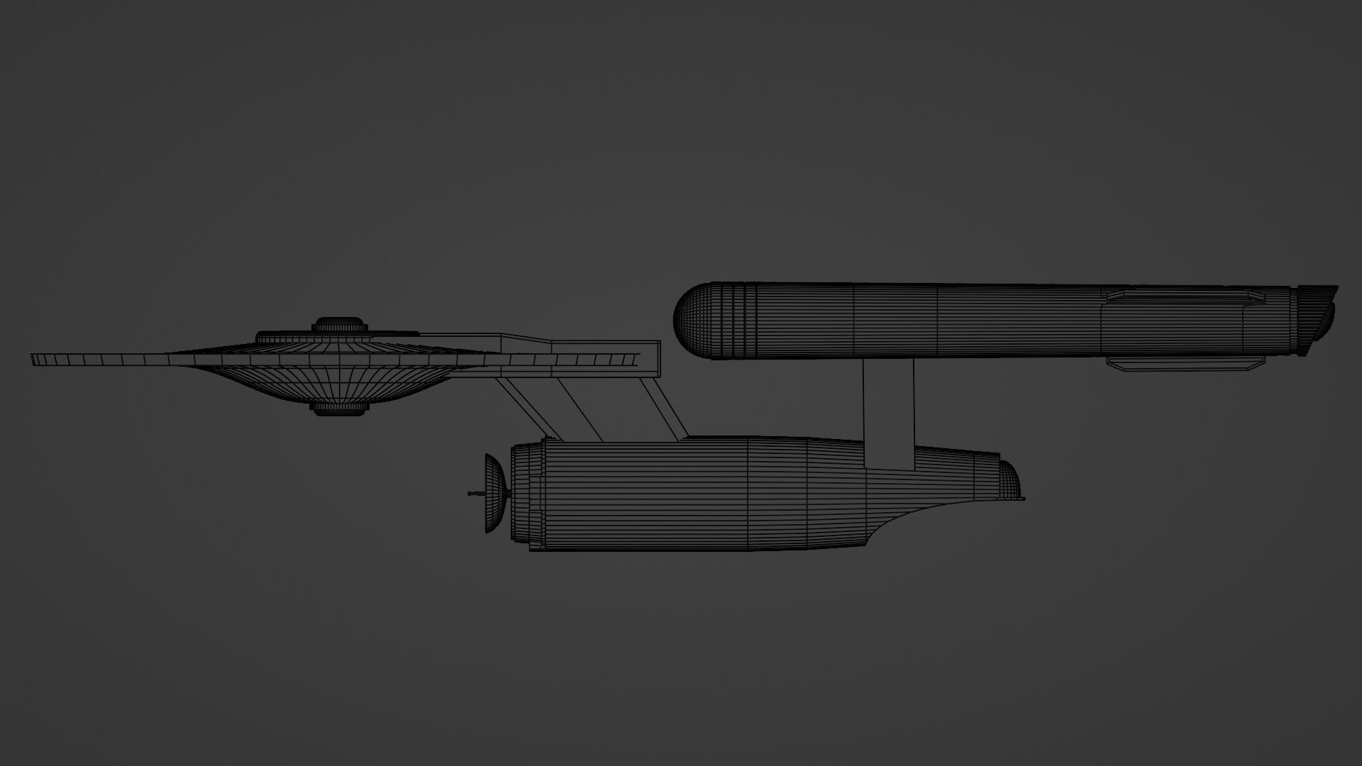 USS Enterprise 3D model_11