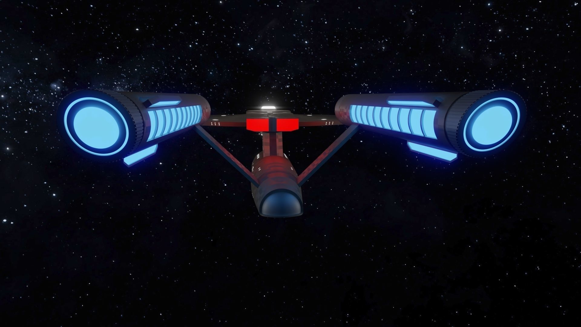 USS Enterprise 3D model_2